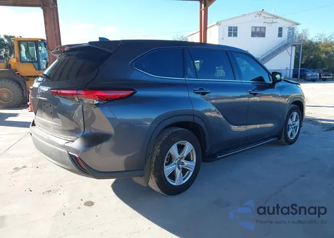 2022 Toyota Highlander L from USA, damaged, VIN 5TDCZRAH2NS543219